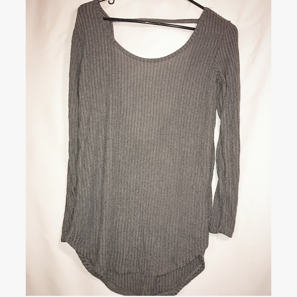 Sweater, low back